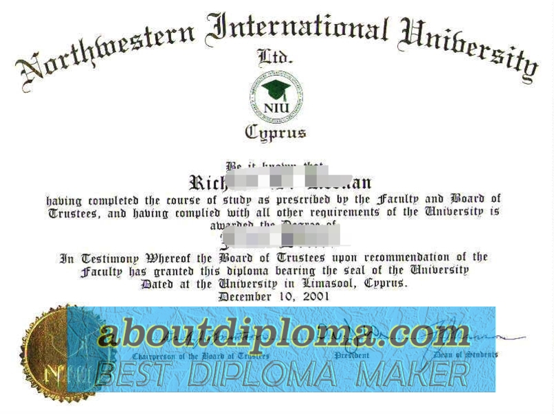 How to Buy a Fake Northwestern International University Degree: A Step-by-Step Guide - 专业证书
