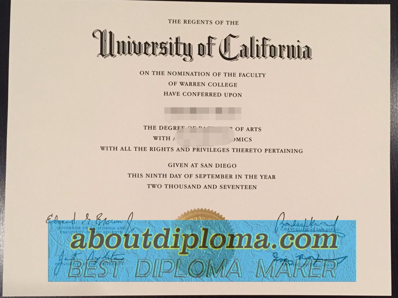 How to Create a Fake University of California, San Diego (UCSD) Degree