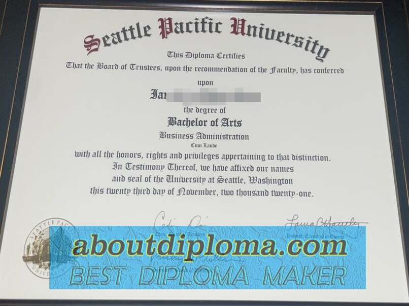 How to Get a Replica of Seattle Pacific University Degree: A Comprehensive Guide - 专业证书