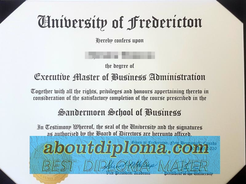 How to Order a Fake University of Fredericton Degree: A Step-by-Step Guide - 专业证书