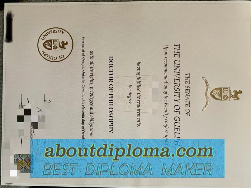Where to Order a Fake University of Guelph Diploma: A Comprehensive Guide - 专业证书