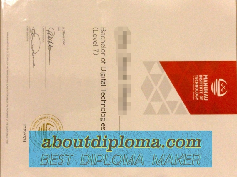 Buy Fake Manukau Institute of Technology Diploma: Why and How - 专业证书