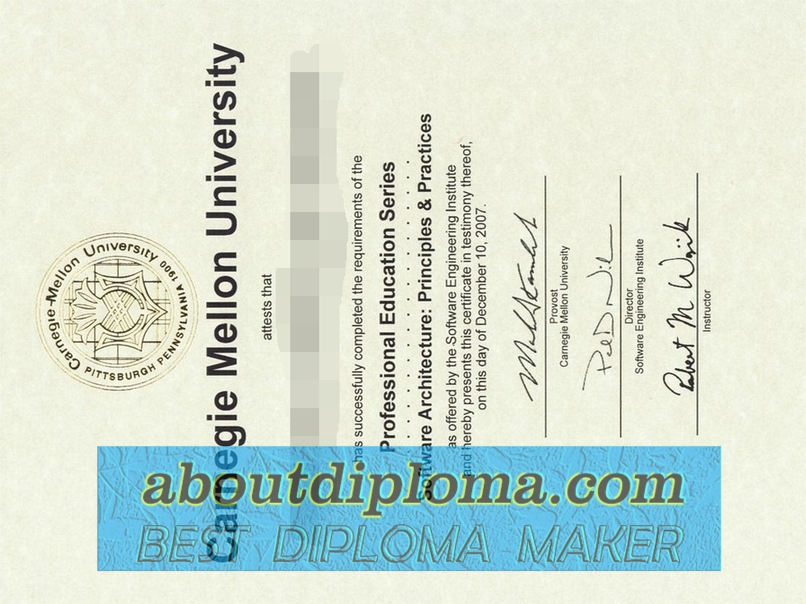 How to Create a Fake Carnegie Mellon University Degree: A Step-by-Step Guide - 专业证书